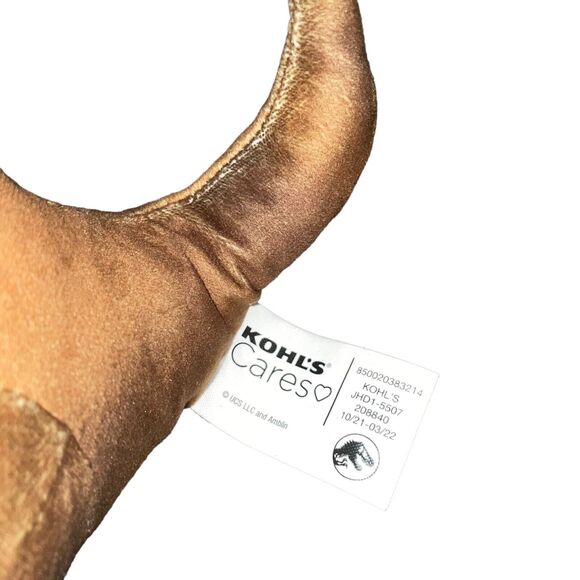 Kohls Cares Plush Dinosaur Tyrannosaurus TRex Jurassic World Stuffed Nursery 9” - Picture 8 of 12